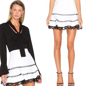 ALEXIS Ediely Skirt in White
